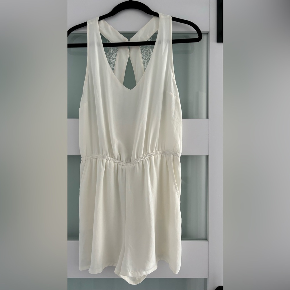H&M Romper with Lace Detail